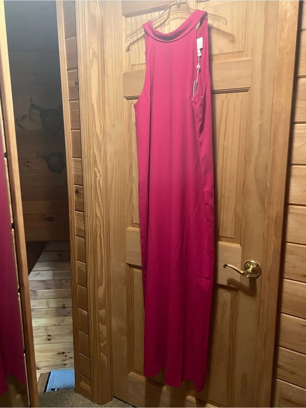Lilly Pulitzer Hot Pink Sleeveless Maxi Dress
